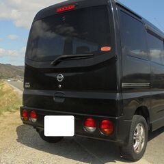 ☆彡精悍純黒！２０ｙミニキャブ・クリッパーリオ『切替４ＷＤ』！タイベル交換済！スタッドレス・ラジアルタイヤ２セット積込渡し！リモコンキー！実検令和９年５月！の画像