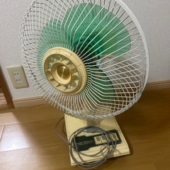 レトロな扇風機の画像