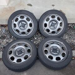 【美品】スズキ　ハスラー純正ホイール付きタイヤ　165/60R15