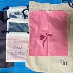 巾着袋　エコバッグ　12点セット　まとめ売りの画像