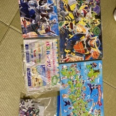 幼児用パズル5個