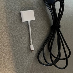 【中古】Lightning Apple純正品 HDMI変換ケーブ...