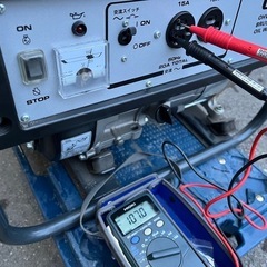 YAMAHA ポータブル 発電機 EF23H 4サイクル 50Hz リコイルスタート式 空冷式 ガソリンエンジン 高出力 業務用にも！ 動作確認済 中古美品 ①の画像