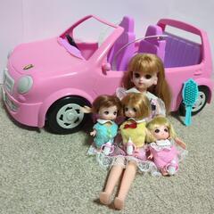 リカちゃん　ファミリーカー　リカちゃん人形　かこ　みく　げん