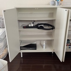 【幅136cm】収納棚 キャビネット サイドボード の画像