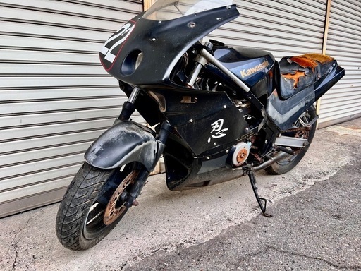 『3台でこの値段』Kawasaki FX400R GPZ400R ZX400D 部品取り　4発　4気筒　単車　旧車