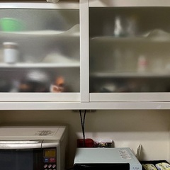食器棚　ホワイト