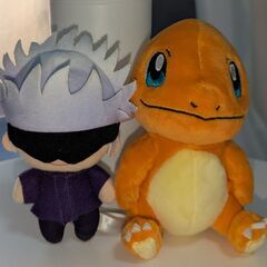 呪術回線とポケモンのぬいぐるみ