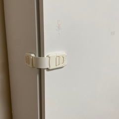 【白家具】扉付収納棚の画像