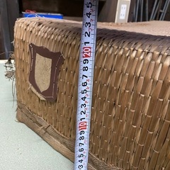 柳行李（やなぎごうり）古道具　かごの画像