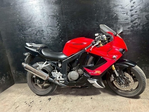 ★支払総額7.8万円★走行テスト済み！下取り可能！ ヒョースン GT250R フロントダブルディスクブレーキ！激安250ccMT車両！変わった車両乗りたい方に♪
