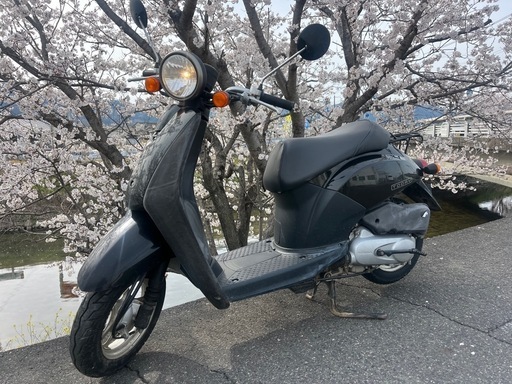 【売約済】実働 BT新品 バリ溝 ホンダ AF61 トゥデイ 4スト 原付 バイク スクーター ブラック