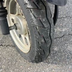 【売約済】実働 BT新品 バリ溝 ホンダ AF61 トゥデイ 4スト 原付 バイク スクーター ブラックの画像