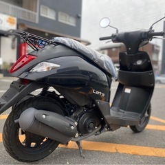 【サブスク原付も好評受付中】スズキ レッツ CA4AA ブラック FI車【ご成約でヘルメットプレゼント🎁】の画像