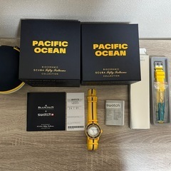ブランパン×スウォッチ"Pacific Ocean" SO35P...