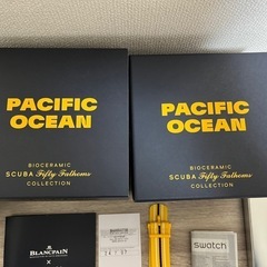 ブランパン×スウォッチ"Pacific Ocean" SO35P100Cの画像