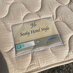 シーリー　シングル　ベット　マットレスの画像