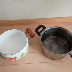 両手鍋2個セットの画像
