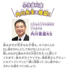 歯がくるりんでピッカピカ！アンパンマンおしゃべりはいしゃさんの画像