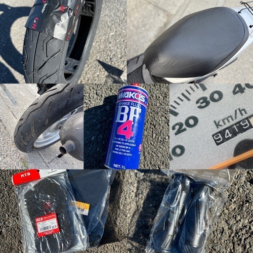 ⭐️AF34ディオ快速2スト❗️60km/h確認⭐️バッテリー・エアクリなど