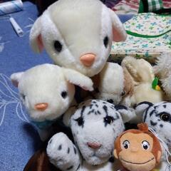 ぬいぐるみなどの画像