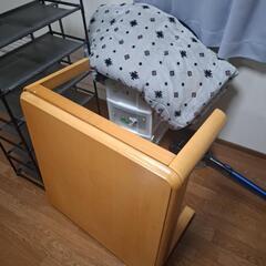 一人用こたつの画像