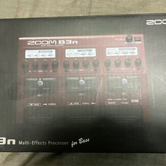 ベースマルチエフェクター　zoom B3nの画像
