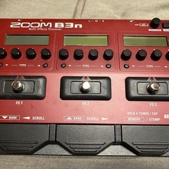 ベースマルチエフェクター　zoom B3n
