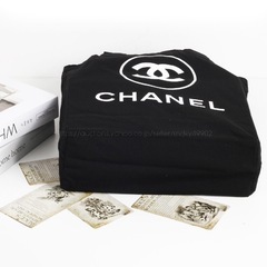 【非売品】ノベルティCHANEL 黒 トートバッグ ロゴ入りの画像