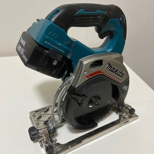 【中古】マキタ (Makita) 125ミリ充電式マルノコ 18V6Ah HS474D 純正バッテリー(中古)1個付