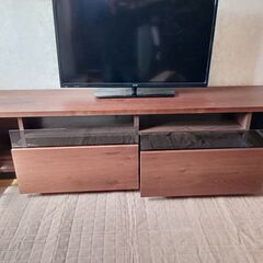 横に長いTVボード 横幅 2010mm 奥行440mm  高さ455mm ローボードの画像