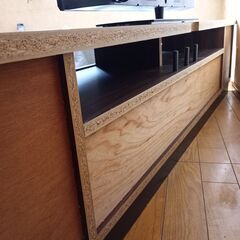 横に長いTVボード 横幅 2010mm 奥行440mm  高さ455mm ローボードの画像
