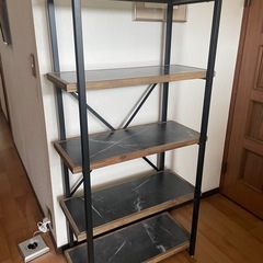 ★美品　ラック　大理石柄★