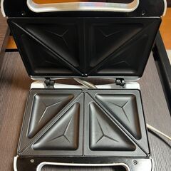 Wホットサンドメーカー ホワイト ライソン D-STYLIST TXS-9802の画像