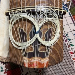 琴　上角巻の並甲の箏の画像