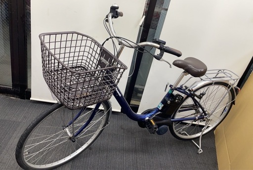 ★中古ビビ・L 26インチ BE-ELL632 （V2 ファインブルー） ブランド：Panasonic ViVi 電動アシスト自転車