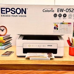 取引決定【無料・差し上げます】EPSON プリンター EW-052A
