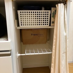 お譲り先決定　ニトリ　カップボードの画像