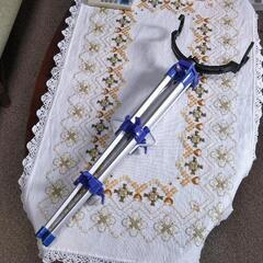 超便利　「ロッドスタンド＆ホルダー」　コンパクトアルミ三脚！の画像