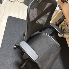 【壊れてます】リクライニングワークチェア(フォリスト フットレス...