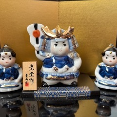 五月人形　陶器
