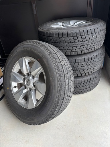 スタッドレスタイヤ、ランドクルーザープラド