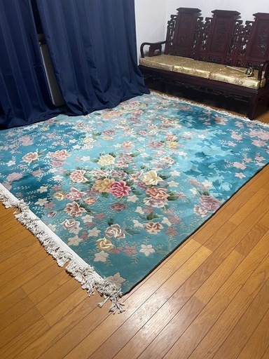 中国緞通　絨毯