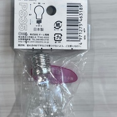 OHM ミニクリプトン球　60Wの画像