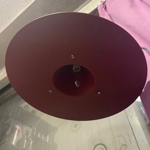 昭和レトロ　レトロポップ　吊り下げペンダントライト　一か月保証付き  【リサイクルショップ道楽屋】