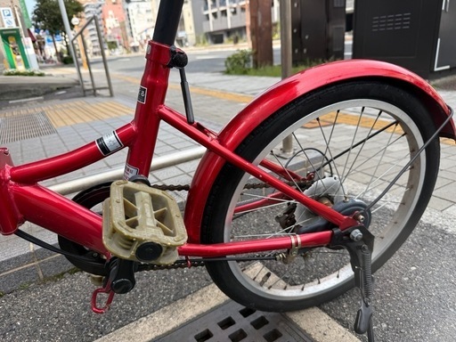 折りたたみ自転車 20インチ 6段変速
