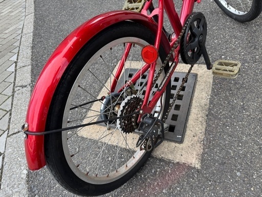 折りたたみ自転車 20インチ 6段変速