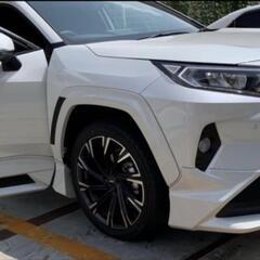【極美品】TRD アルミホイール20インチ 4本セット タイヤ付属  の画像