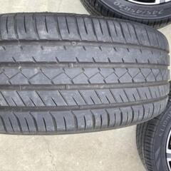 【極美品】TRD アルミホイール20インチ 4本セット タイヤ付属  の画像
