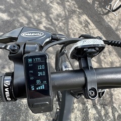 ベルモ ペガサス　電動アシスト自転車　マットブラック　オプション多数の画像